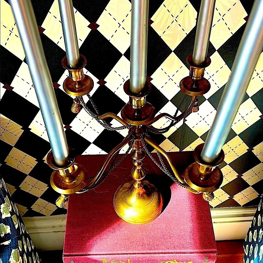 Curated Luxury this brass